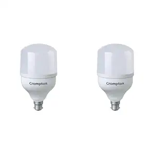 Crompton B22D LED Lamp (Cool Day Light, 40W) LED40DFCDL (Pack of 2)
